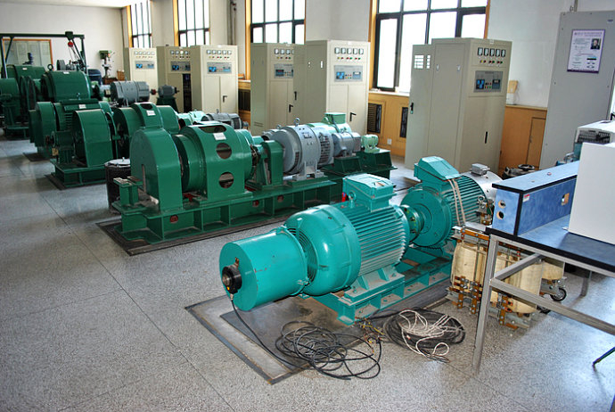 德格某热电厂使用我厂的YKK高压电机提供动力
